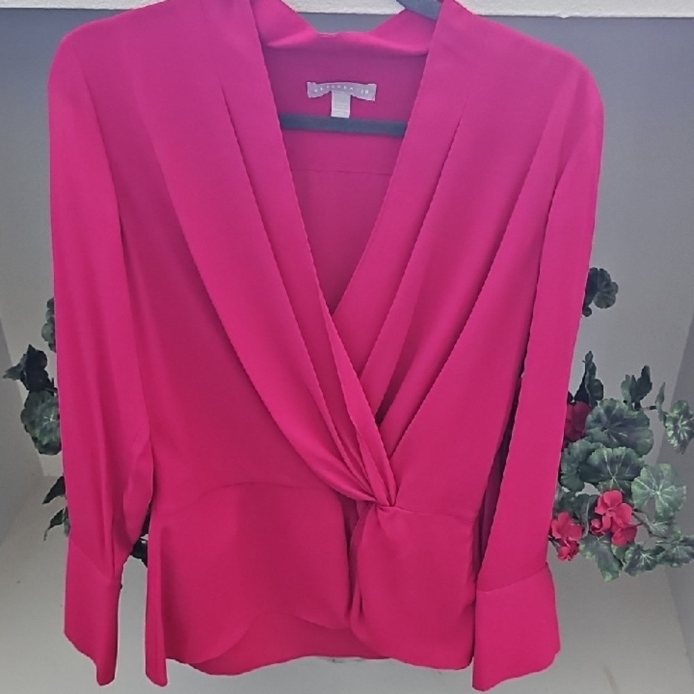 NWT, Chelsea28 Women's Pink Blouse